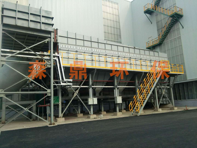 河北丰南钢铁板带线塑烧板除尘项目