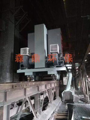 安阳钢铁集团移动塑烧板除尘项目