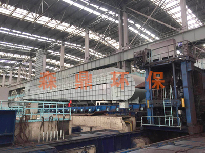 河北津西钢板桩及超大H型钢粗轧塑烧板除尘项目