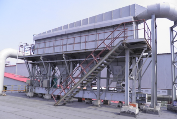 应用于某原料系统的烧结板除尘器